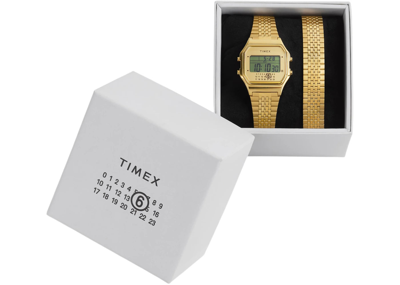 Timex x Maison Margiela MM6 T80 Steel Gift Set S33YW0002M10062962 - vue secondaire A