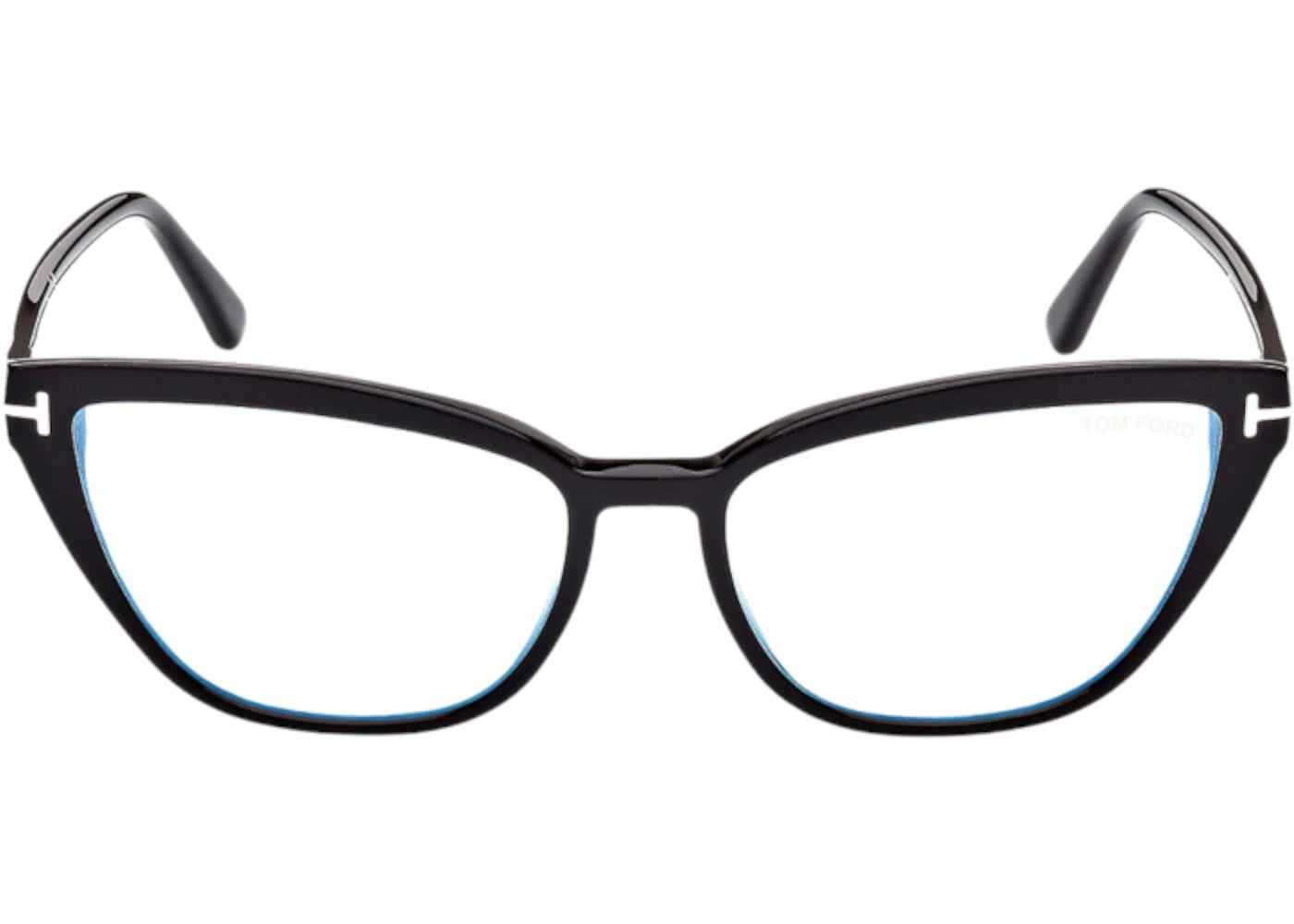 Tom Ford Cat Eye Eyeglasses Black (FT5825-B 001) - vue secondaire B