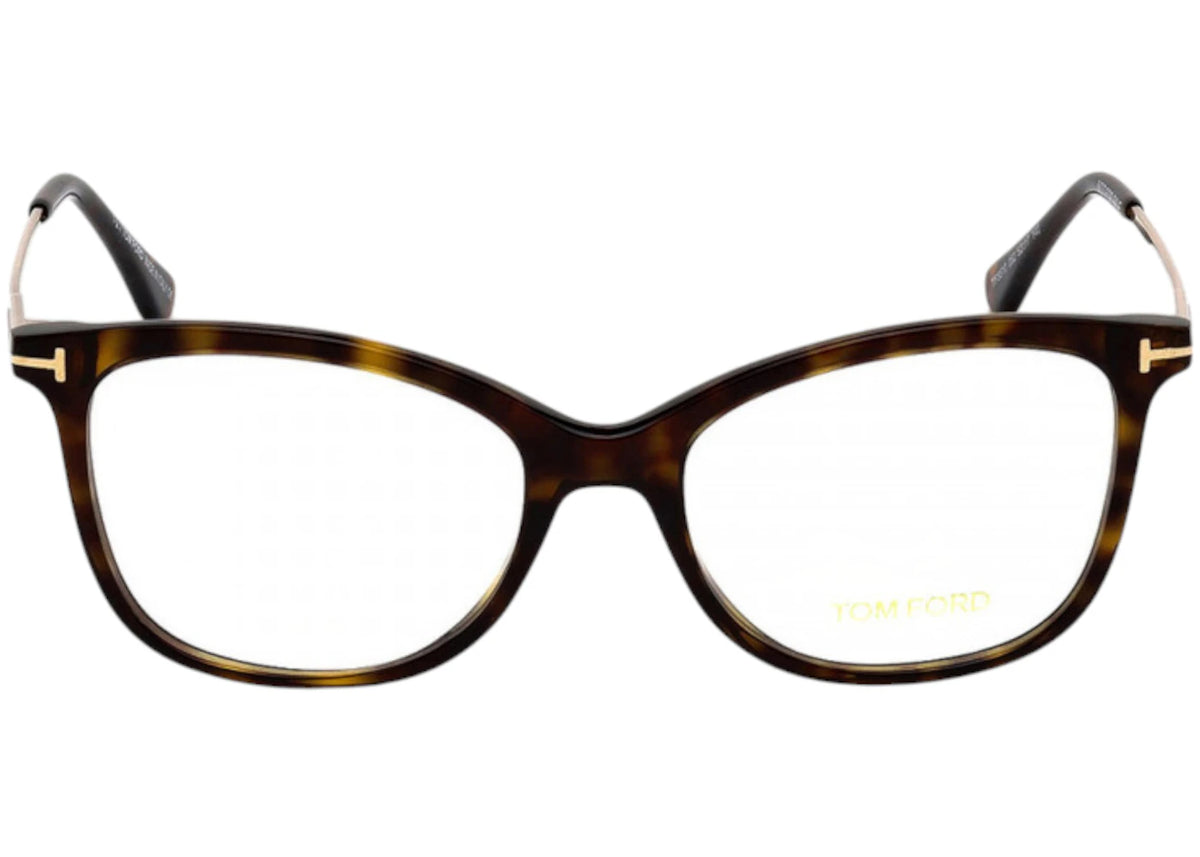 Tom Ford Cat Eye Eyeglasses Havana (FT5510 052) - vue secondaire B
