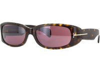 Tom Ford Rectangle Sunglasses Havana (FT1064 52S)