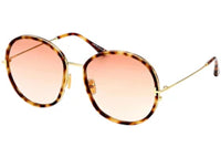 Tom Ford Round Sunglasses Havana/Yellow (FT0946 53T)