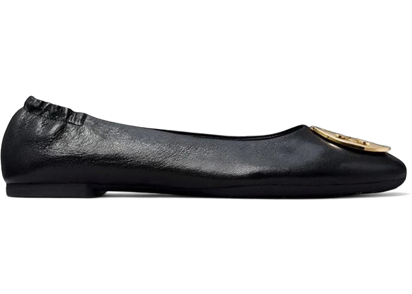 Tory Burch Claire Ballet Flat Black (Women's) - vue secondaire A