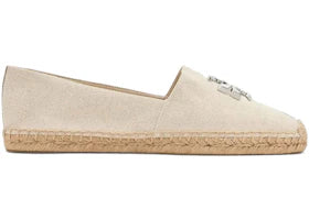 Tory Burch Eleanor Espadrille New Cream Silver (Women's) - vue 360