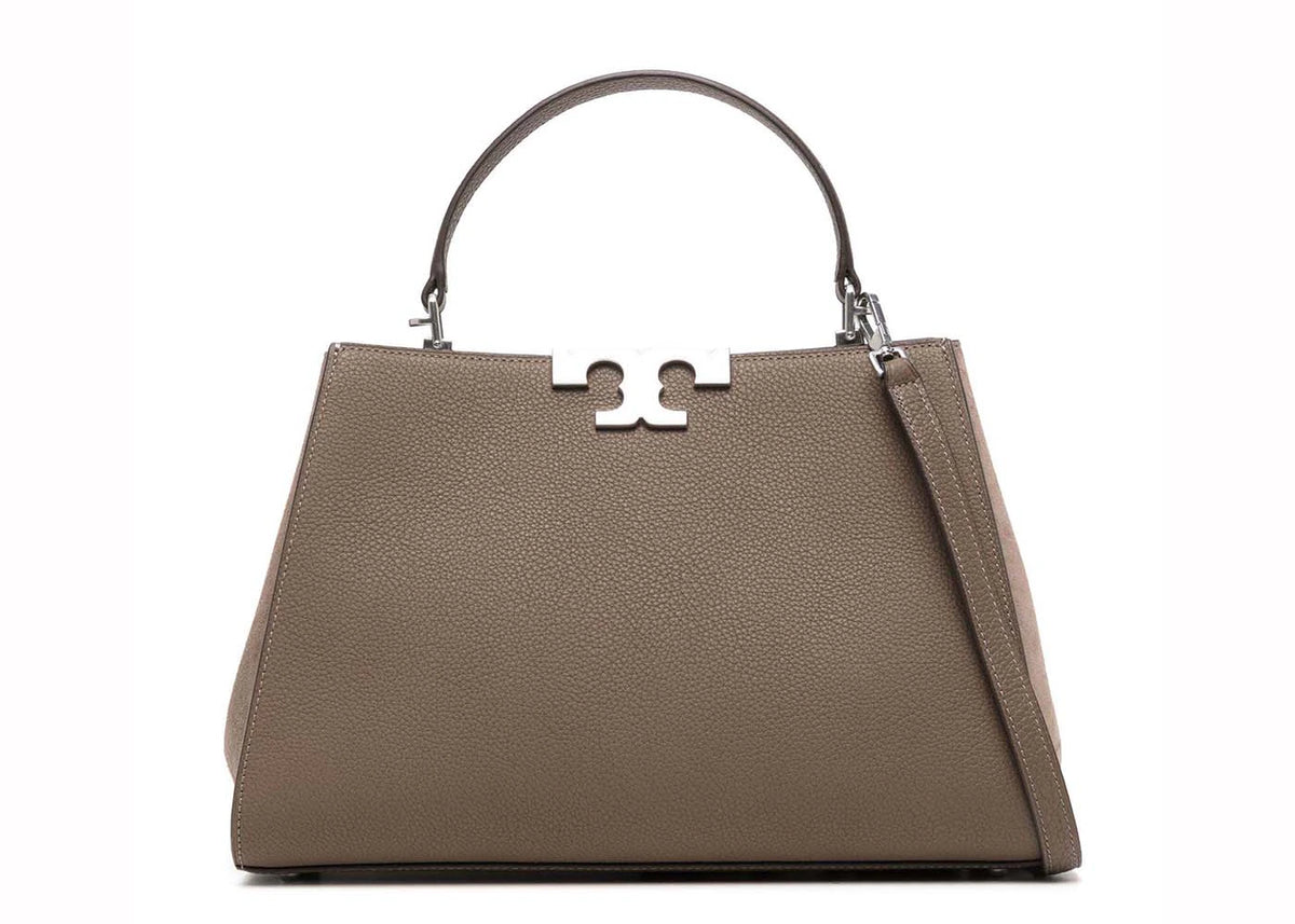 Tory Burch Eleanor Leather Satchel Wild Mushrooms - vue secondaire A