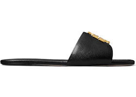 Tory Burch Eleanor Slide Perfect Black Gold (Women's)