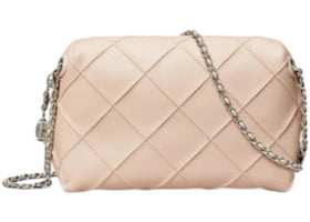 Tory Burch Fleming Soft Crossbody Bag Soft Pink - vue 360