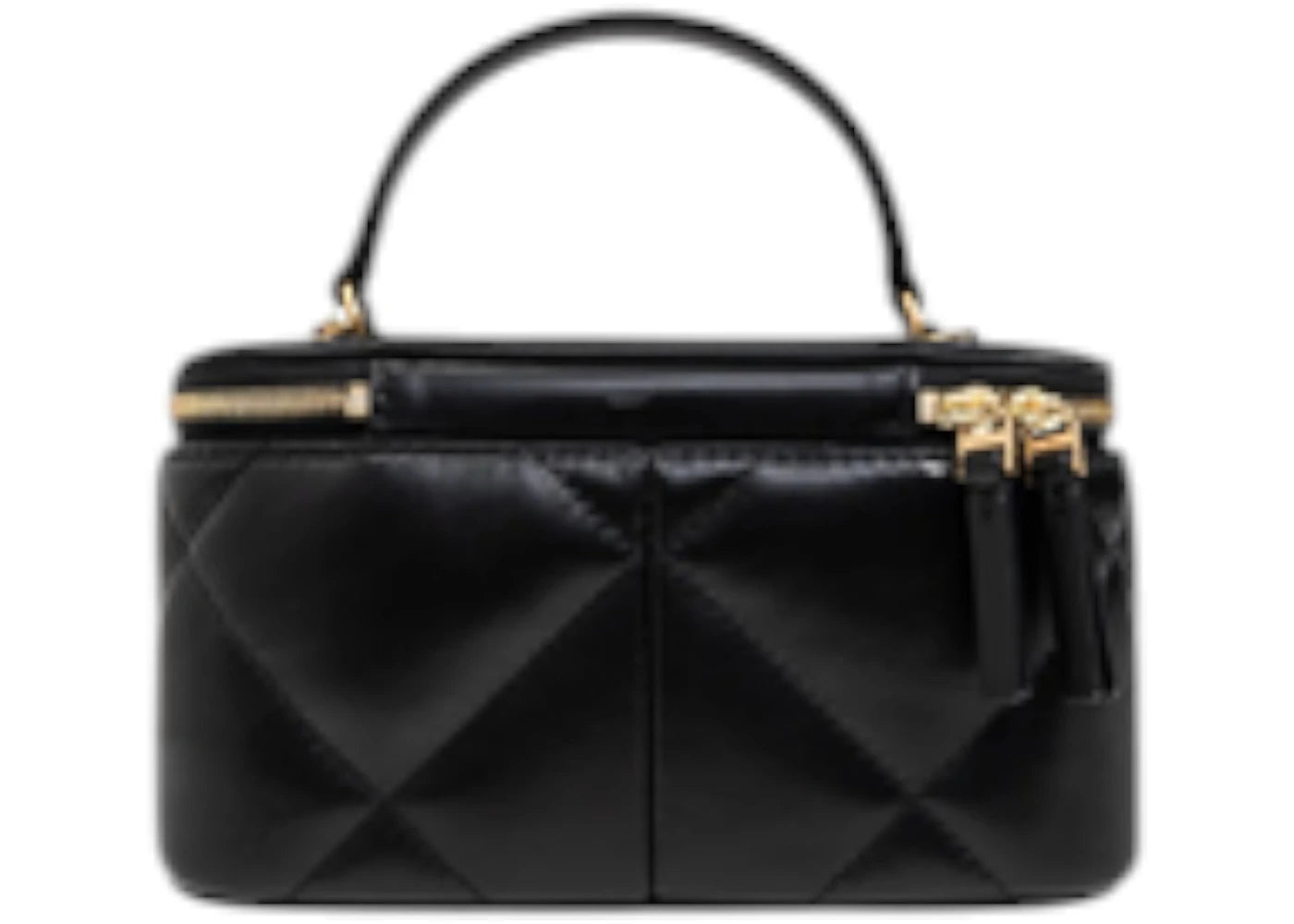 Tory Burch Kira Diamond Quilt Vanity Case Black - vue secondaire B