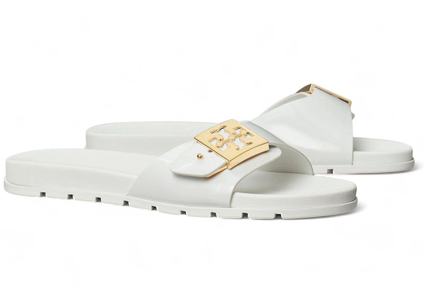 Tory Burch Mellow Slide White Gold (Women's) - vue secondaire B
