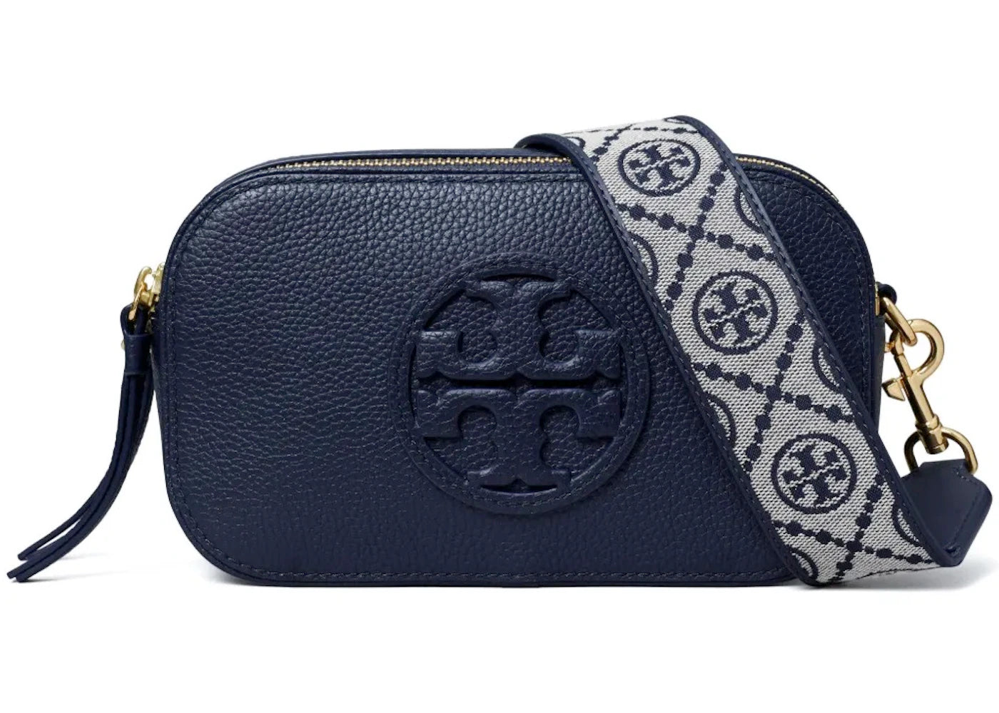 Tory Burch Miller Mini Crossbody Bag Tory Navy - vue 360