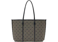 Tory Burch Perry T Monogram Tote Bag Tory Navy