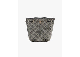 Tory Burch T Monogram Bucket Bag Tory Navy - vue 360