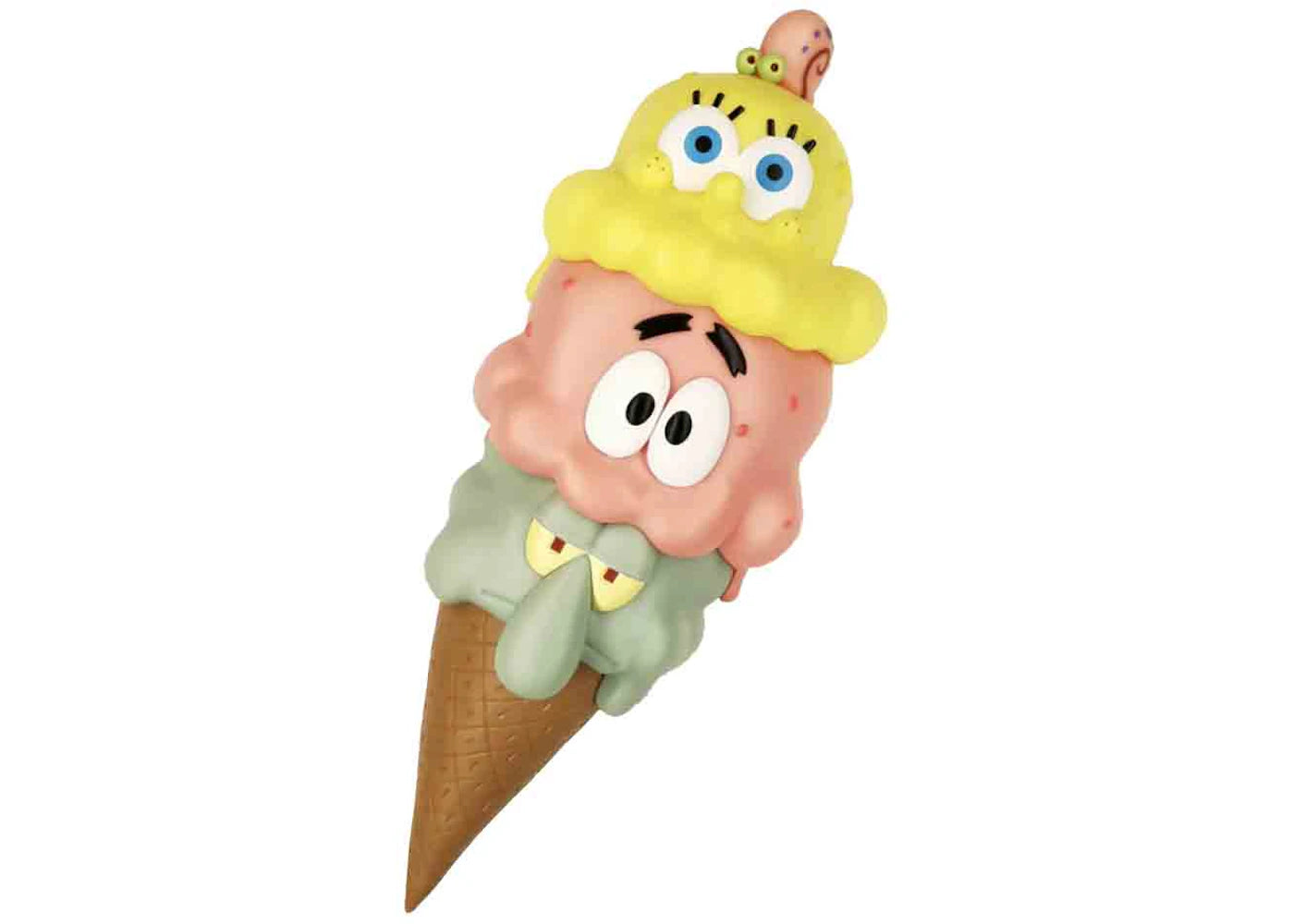 ToyQube Spongebob Squarepants Ice Cream Cone - vue secondaire A
