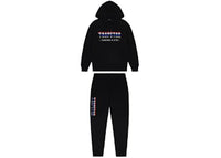 Trapstar Chenille Decoded 2.0 Hooded Tracksuit Black Revolution Edition