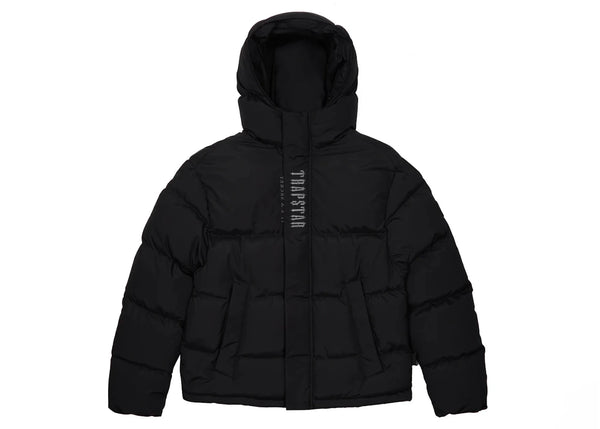 Trapstar Decoded 2.0 Kapuzen-Steppjacke Schwarz