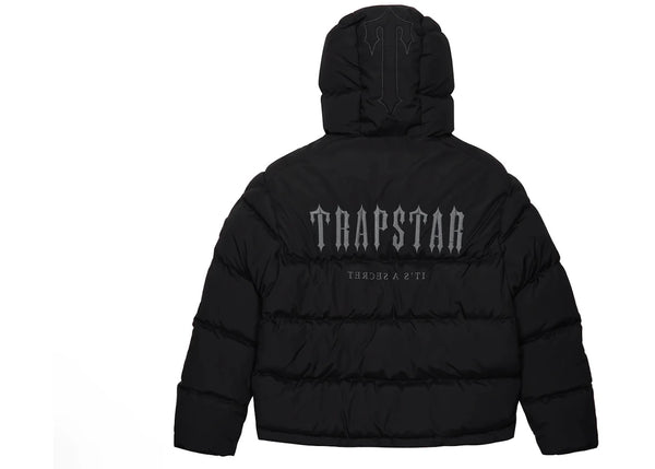 Trapstar Decoded 2.0 Hooded Puffer Jacket Black sneakers - authentic Trapstar shoes
