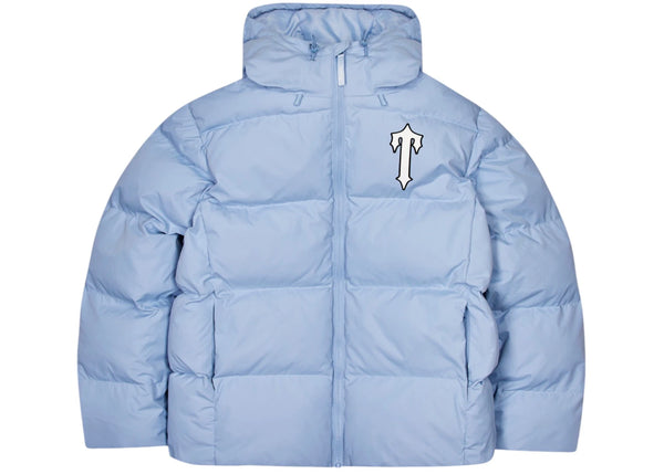 Trapstar Irongate Arch Hooded Puffer Jacket Light Blue sneakers - authentic Trapstar shoes