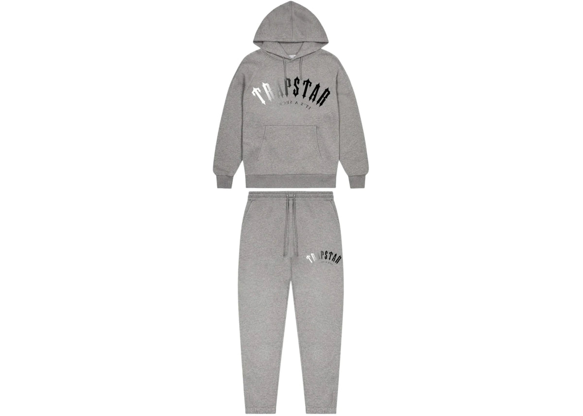 Trapstar Irongate Arch Tracksuit Grey/Black - vue secondaire A