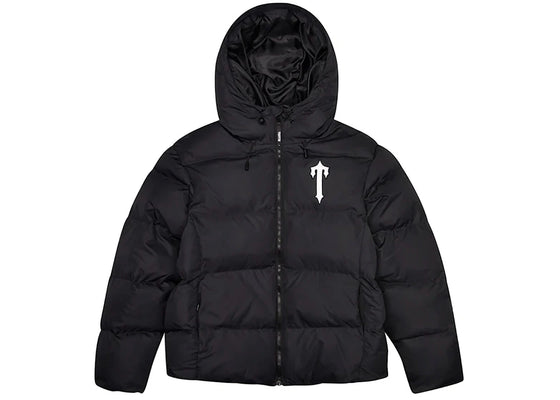 Trapstar Irongate Hooded Puffer Jacket Black sneakers - authentic Trapstar shoes