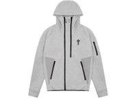 Trapstar Irongate Ninja T Fleece Track Top Marl Grey