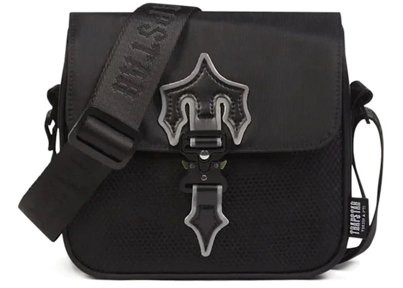 Trapstar Irongate T 1.0 Crossbody Bag Black/Reflective - vue secondaire A