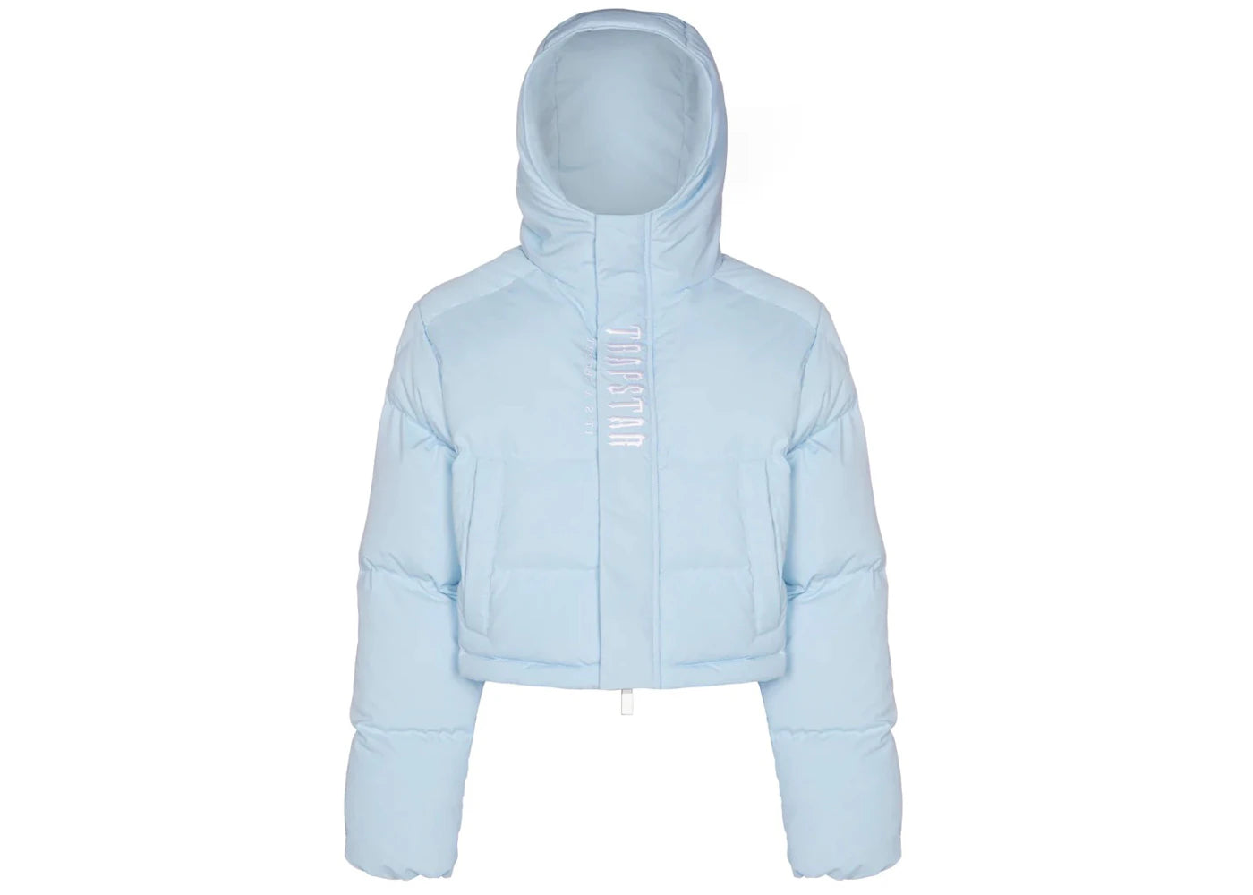 Trapstar Women's Decoded 2.0 Hooded Puffer Ice Blue - vue secondaire B