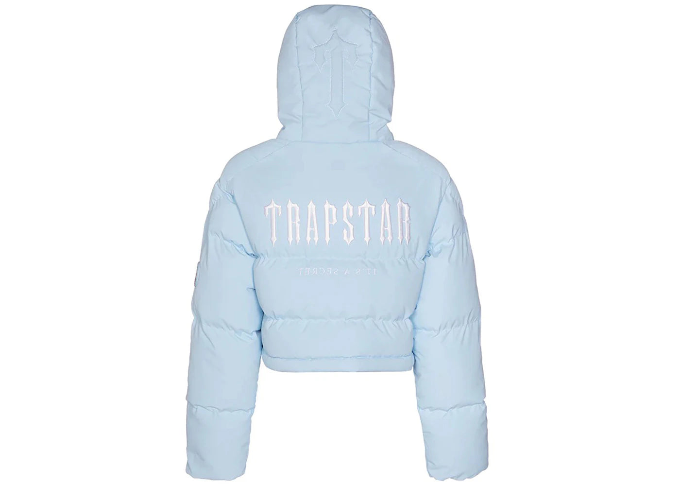 Trapstar Women's Decoded 2.0 Hooded Puffer Ice Blue - vue secondaire A