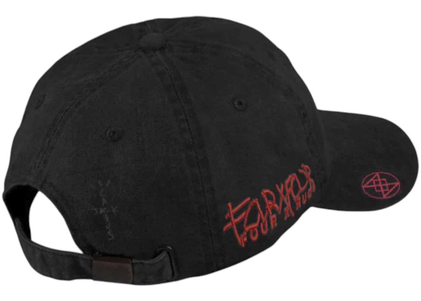 Travis Scott 4X4 Hat Black - vue secondaire B