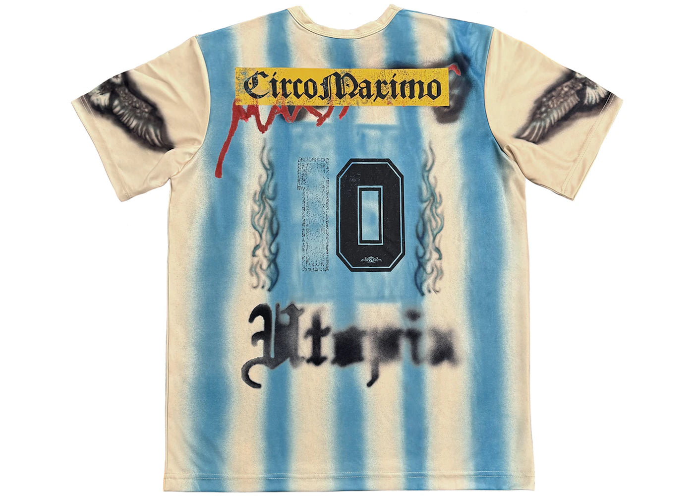 Travis Scott Argentina Soccer Jersey Multicolor - vue 360