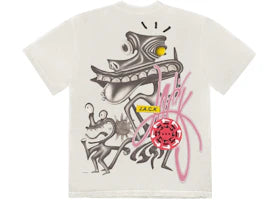 Travis Scott Artifacts T-shirt Natural - vue 360