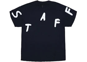 Travis Scott Astrofest Staff 2019 Tee Black