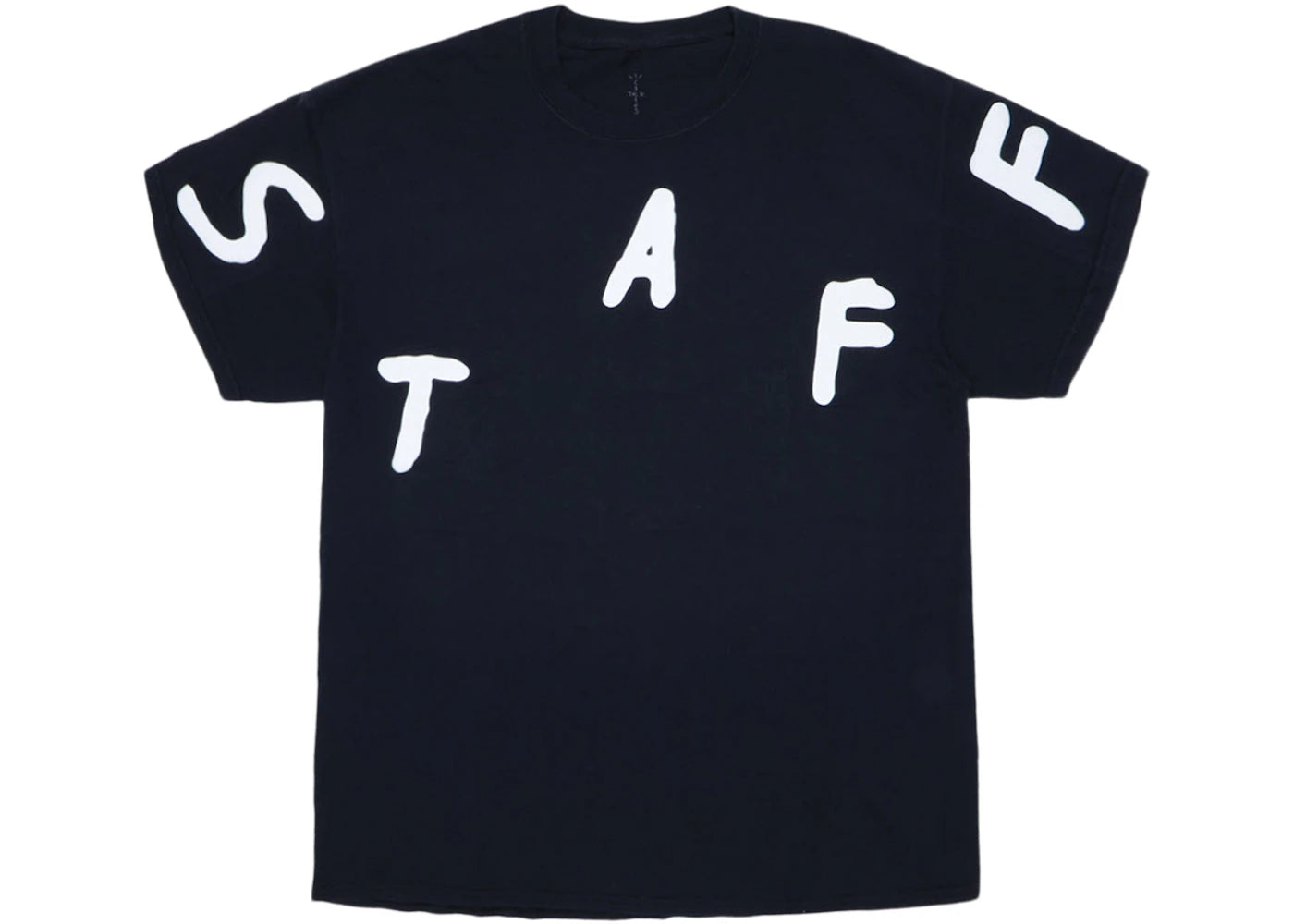 Travis Scott Astrofest Staff 2019 Tee Black - vue secondaire A