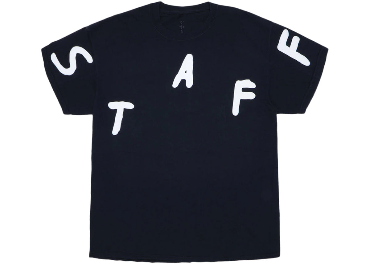 Travis Scott Astrofest Staff 2019 Tee Black - vue 360
