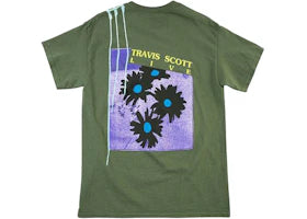Travis Scott Astroworld Europe Exclusive T-Shirt Washed Green