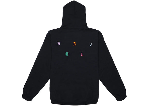 Travis Scott Astroworld Scattered Hoodie Black