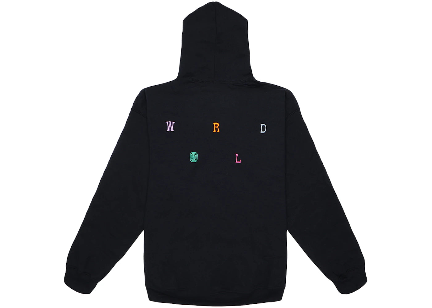 Travis Scott Astroworld Scattered Hoodie Black - vue secondaire A