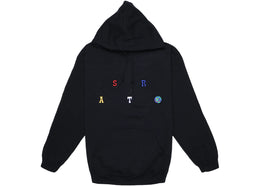 Travis Scott Astroworld Scattered Hoodie Black - authentic Travis Scott apparel