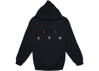 Travis Scott Astroworld Scattered Hoodie Black - authentic Travis Scott apparel