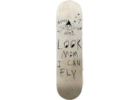 Travis Scott Astroworld Look Mom I Can Fly Skateboard Deck Tan
