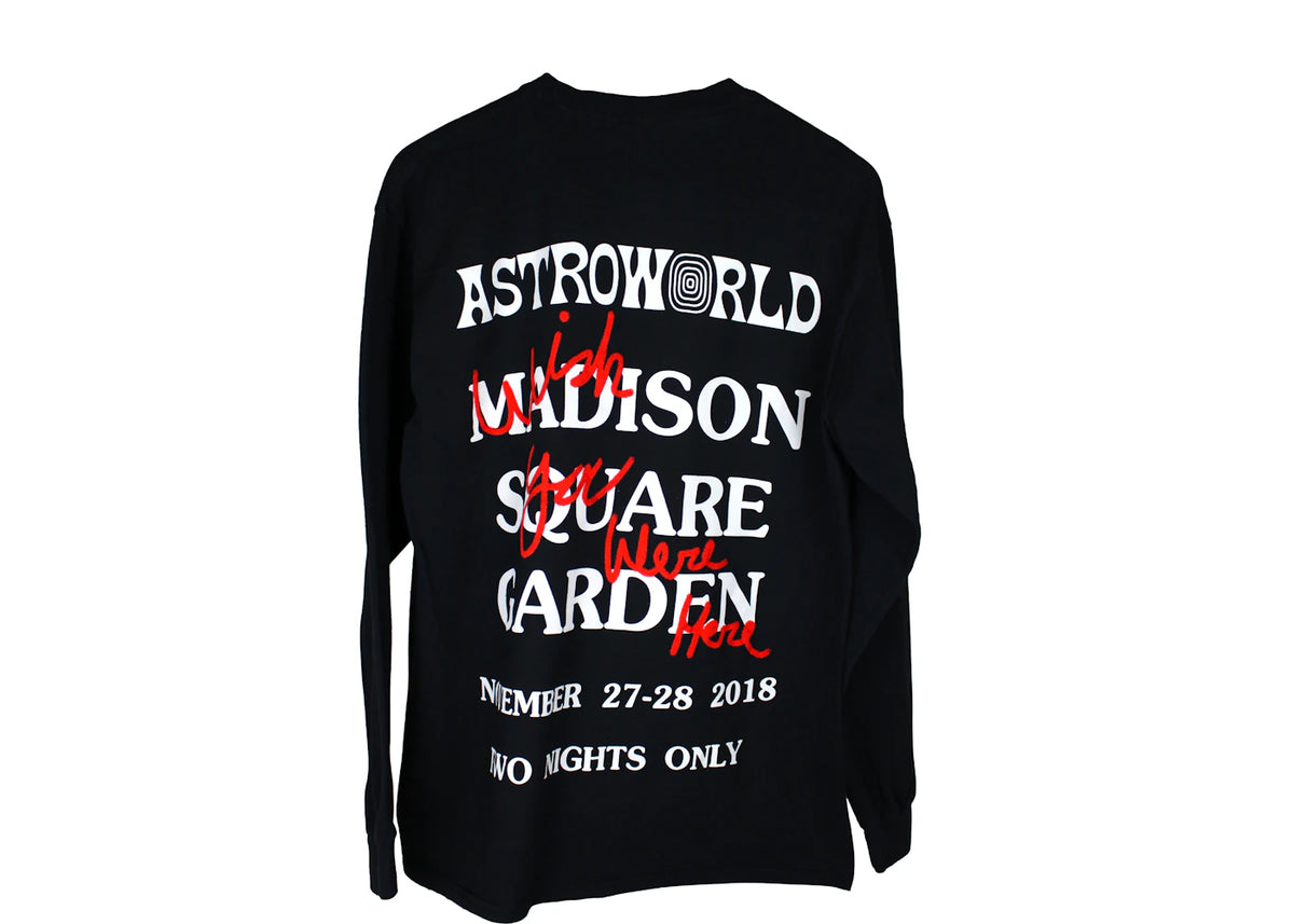 Travis Scott Astroworld I Love NY L/S Tee Black - vue secondaire B