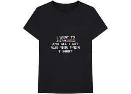 Travis Scott Astroworld I Went To Astroworld Tee Black - product view 2