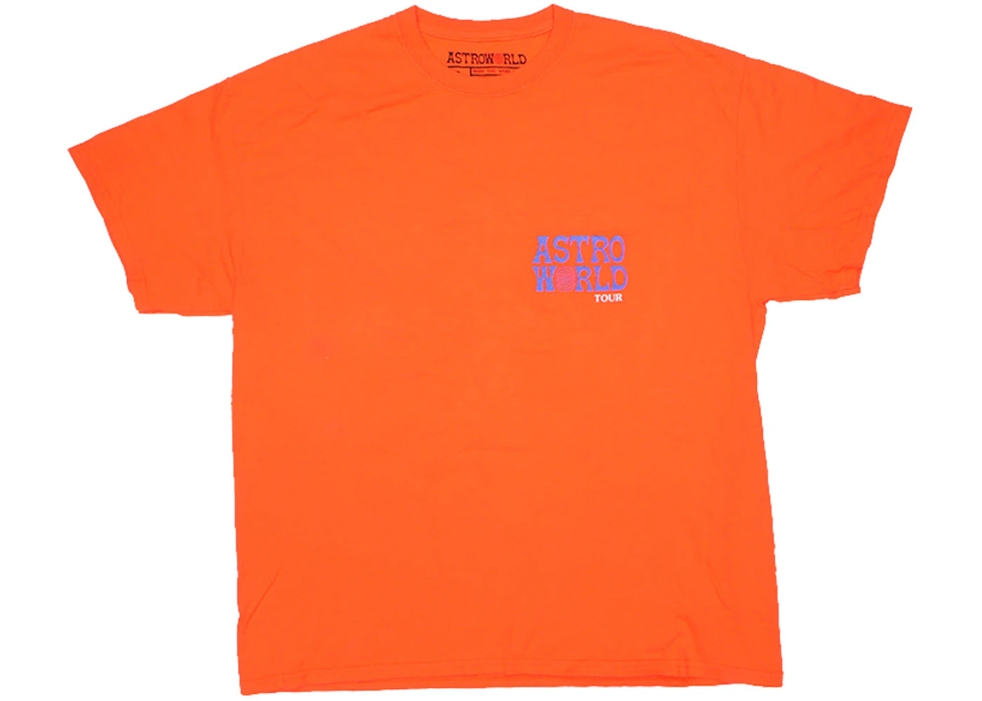 Travis Scott Astroworld NY Exclusive T-Shirt Orange
