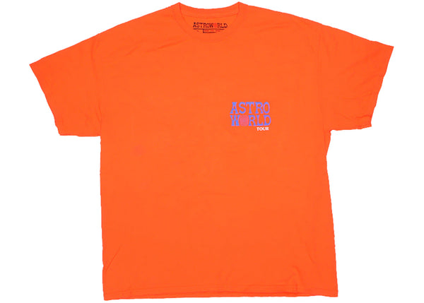 Travis Scott Astroworld NY Exclusive T-Shirt Orange