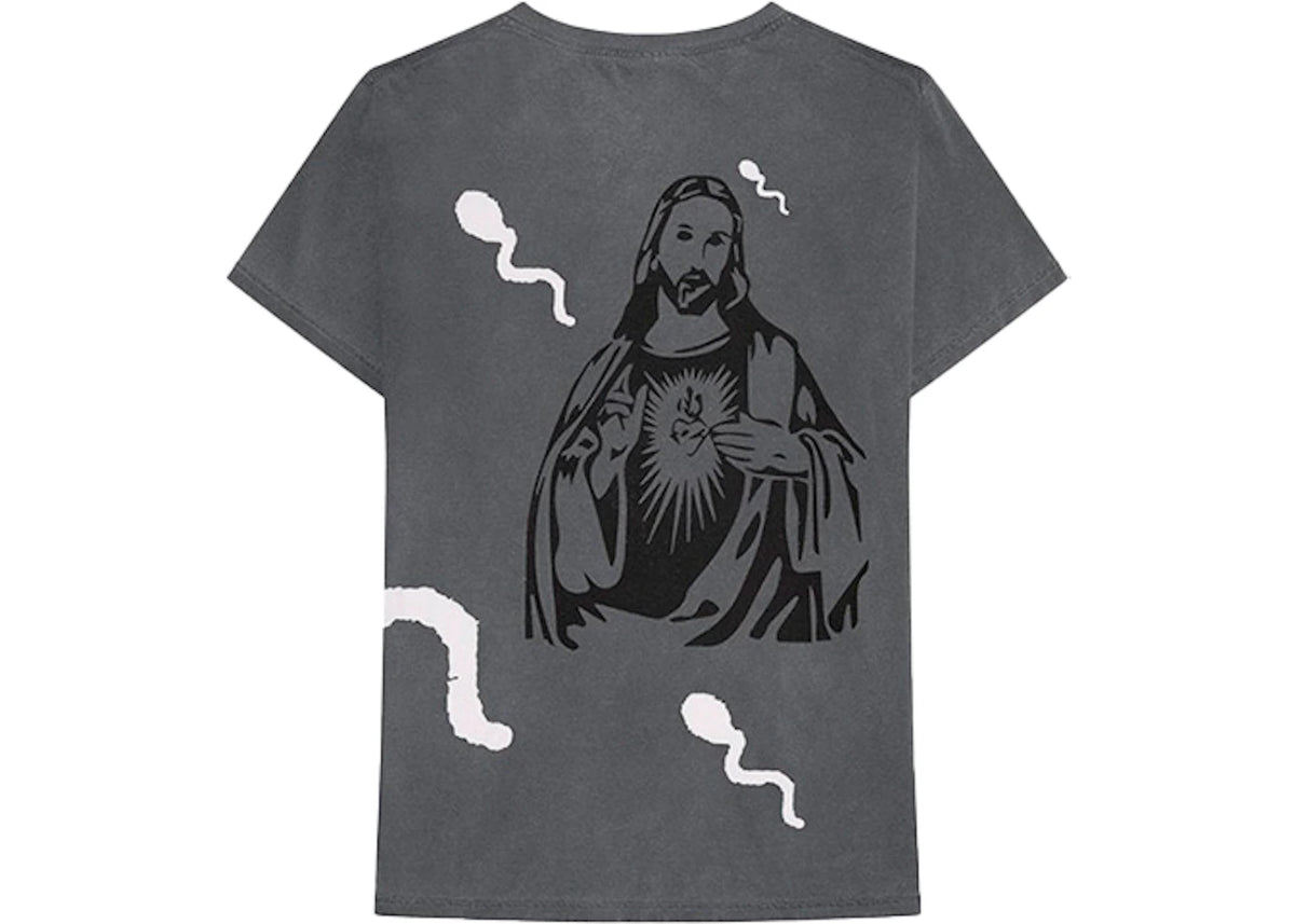 Travis Scott Astroworld Stop Tryna Be God Reversible Tee Grey - vue secondaire B