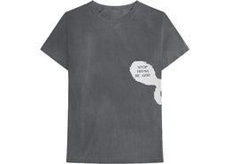 Travis Scott Astroworld Stop Tryna Be God Reversible Tee Grey - product view 2