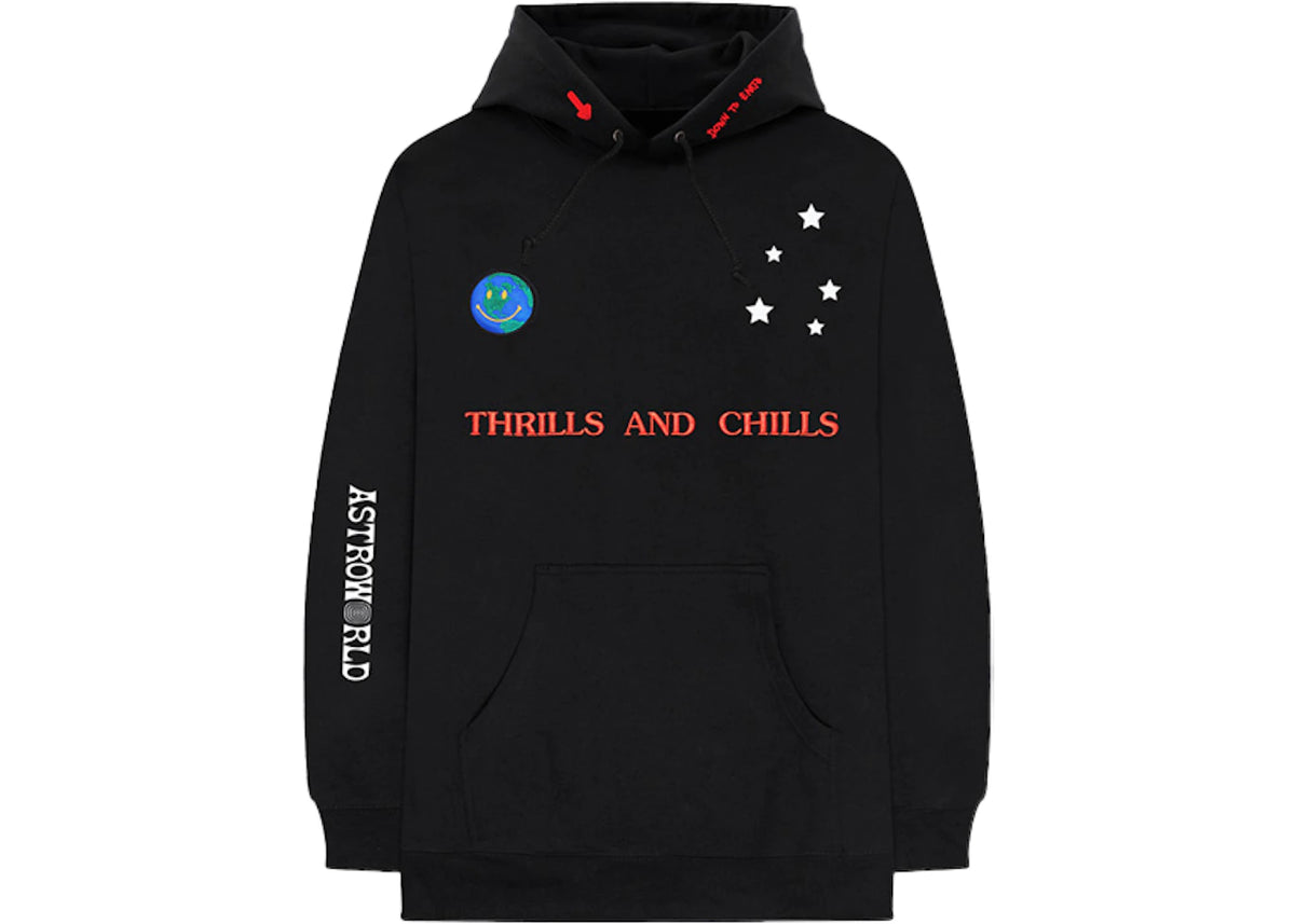 Travis Scott Astroworld World Peace Hoodie Black - vue secondaire B