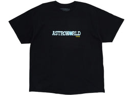 Travis Scott Astroworld Tour Tee Black - authentic Travis Scott product