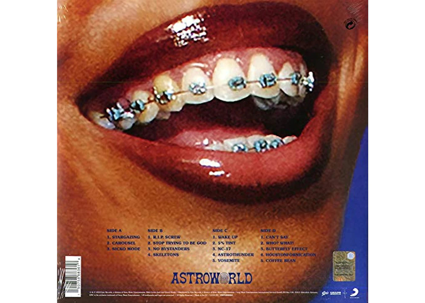 Travis Scott Astroworld (Explicit Version) 12" Vinyl - vue secondaire B