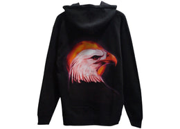 Travis Scott Birds In The Trap Zip Hoodie Black - apparel view 2