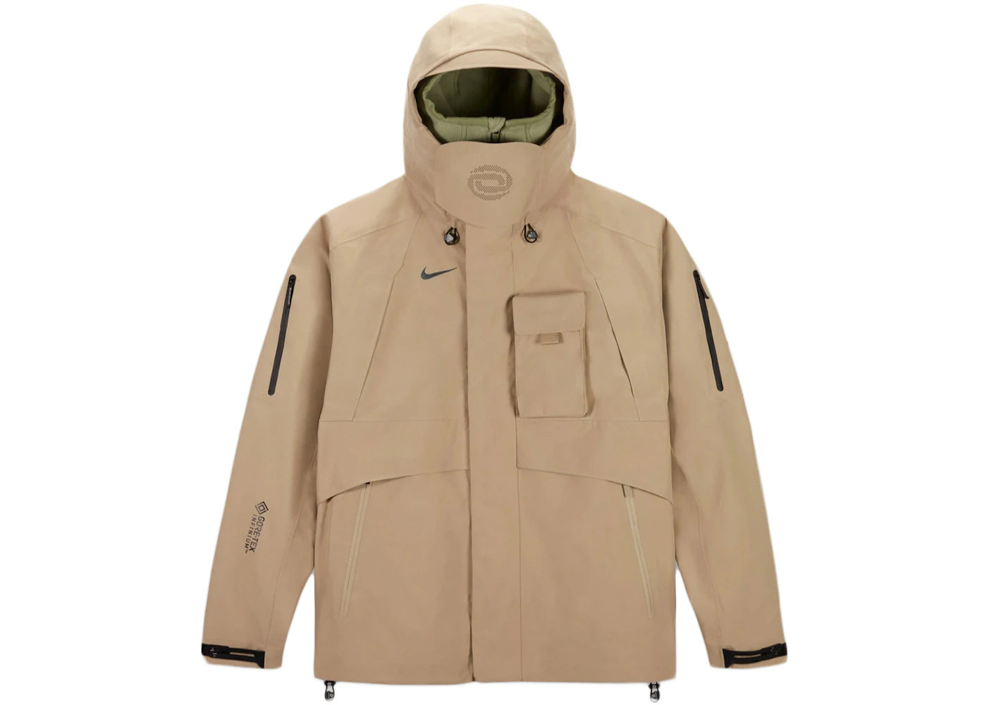 Travis Scott CACT.US CORP x Nike M NRG BH Jacket Khaki - vue 360