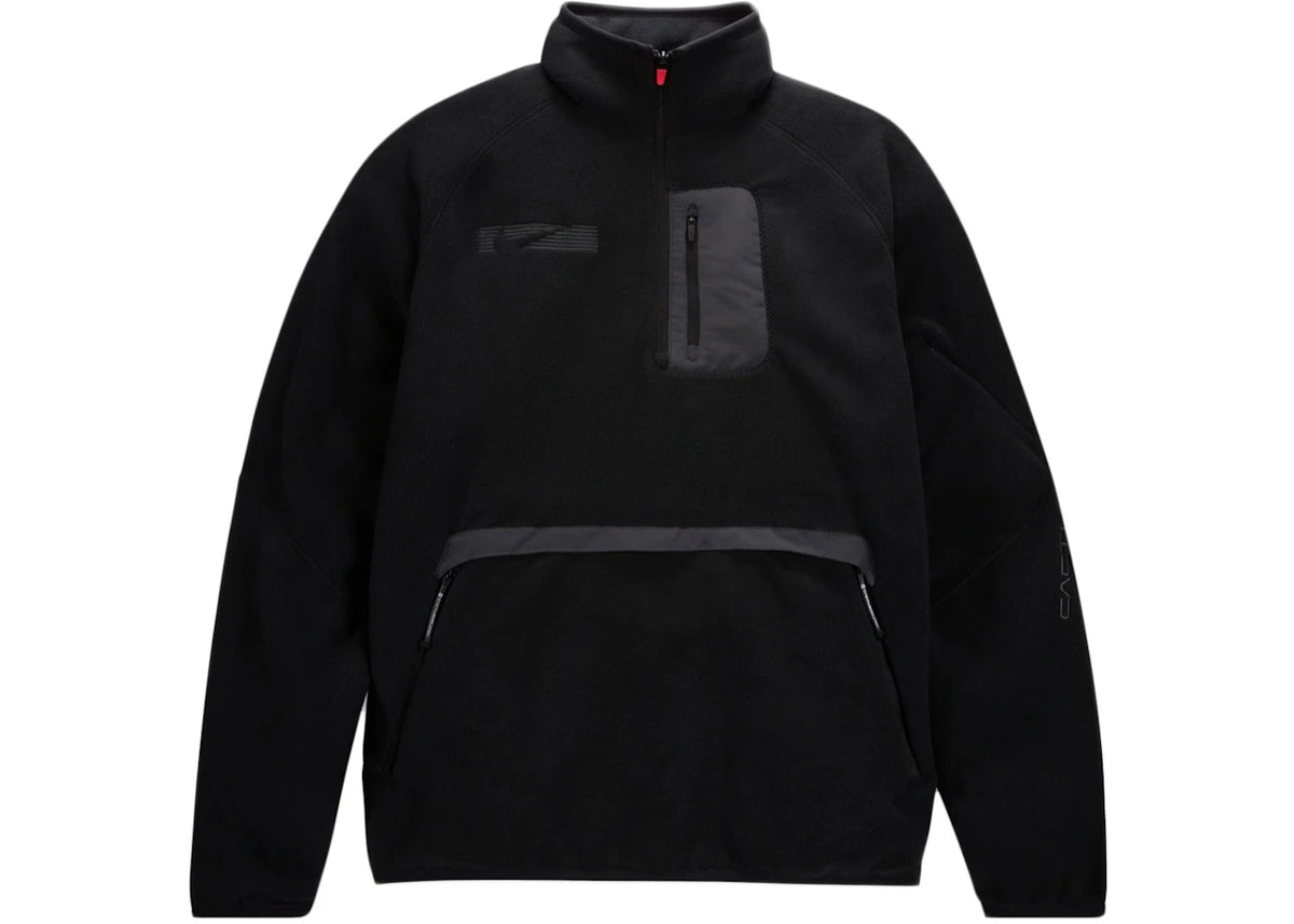 Travis Scott CACT.US CORP x Nike M NRG BH Quarter Zip Jacke Schwarz - vue 360